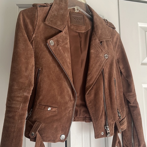 BLANKNYC Suede Moto Jacket - Picture 3 of 5